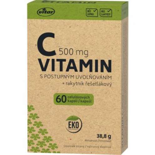 Vitar EKO Vitamin C 500 mg 60 kapslí